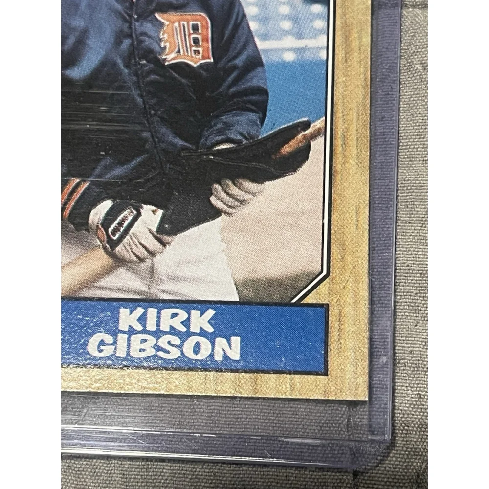 1987 Topps Kirk Gibson #765 Detroit Tigers Near Mint Baseball Card